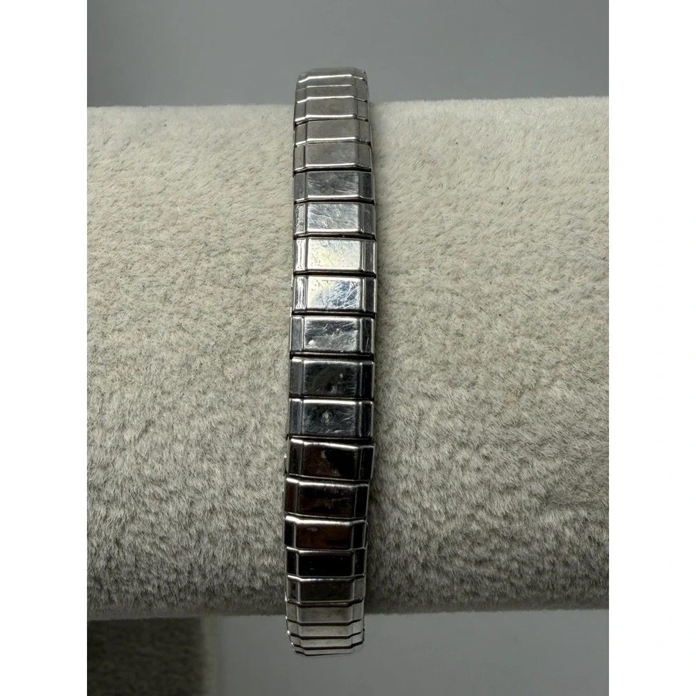 White Stag WS60600W New Battery Ladies MOP Watch Tiger's Eye 20MM 6.75